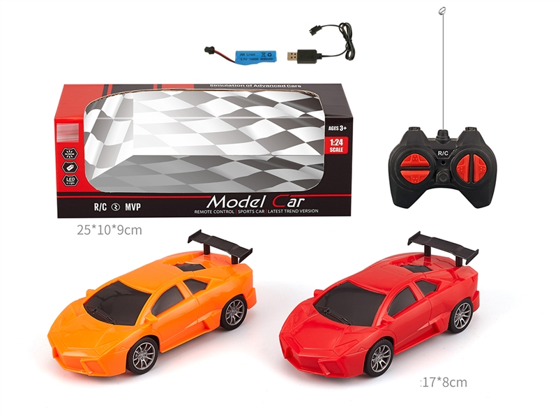 1:20 4-CHANNE R/C CAR（INCLUDE BATTERY）,2COLOURS - HP1239556