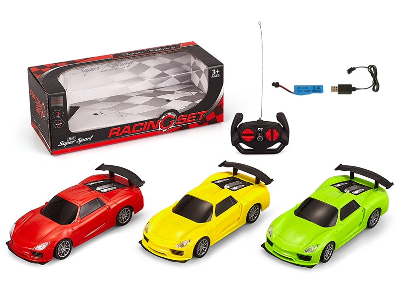 1:20 4-CHANNE R/C CAR（INCLUDE BATTERY）,3COLOURS - HP1239587