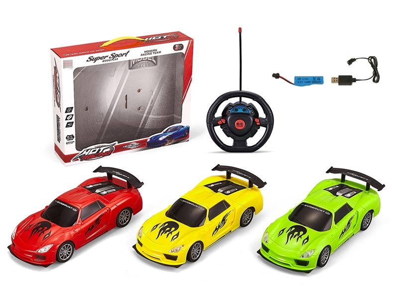 1:20 R/C CAR（INCLUDE BATTERY）,3COLOURS - HP1239607