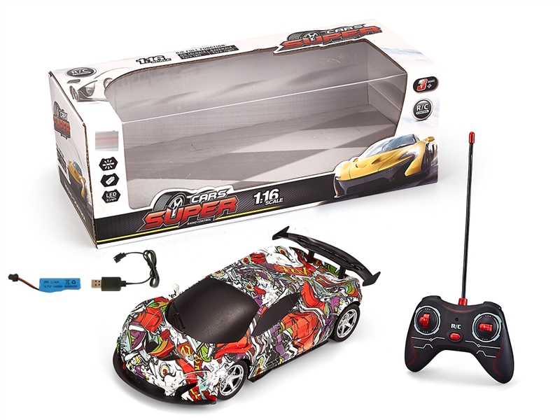 1:16 4-CHANNE R/C CAR（INCLUDE BATTERY） - HP1239617