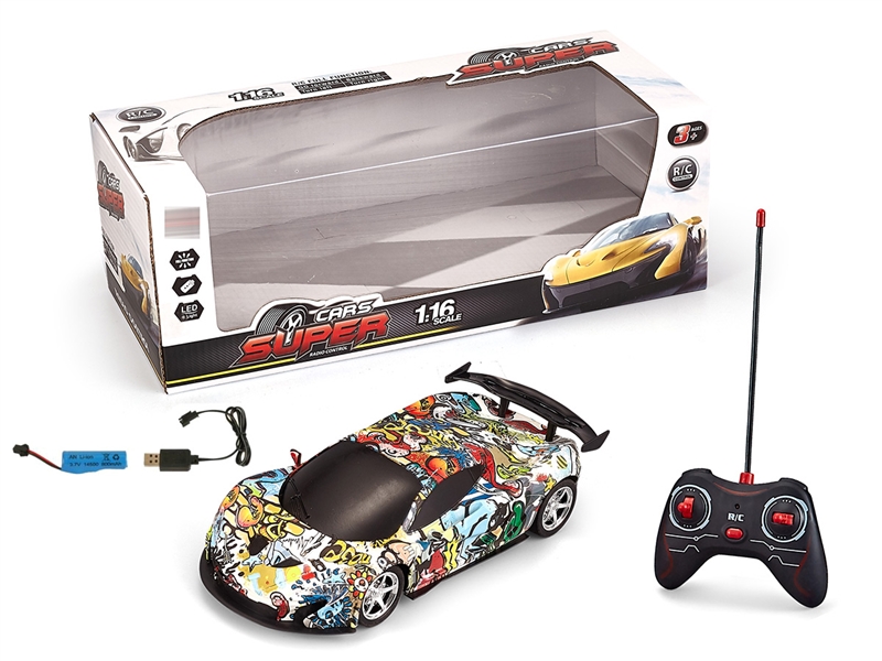 1:16 4-CHANNE R/C CAR（INCLUDE BATTERY） - HP1239619