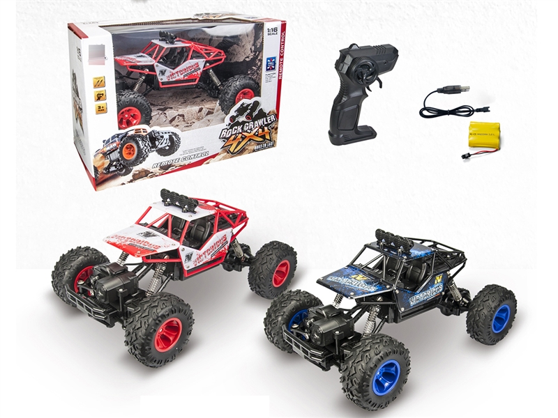 1:16 R/C CLIMBING CAR,2COLOURS（INCLUDED BATTERY） - HP1239866