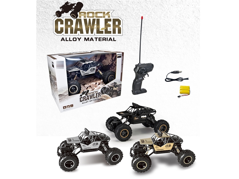 1:16 R/C DIE-CAST CLIMBING CAR,3COLOURS（INCLUDED BATTERY） - HP1239867