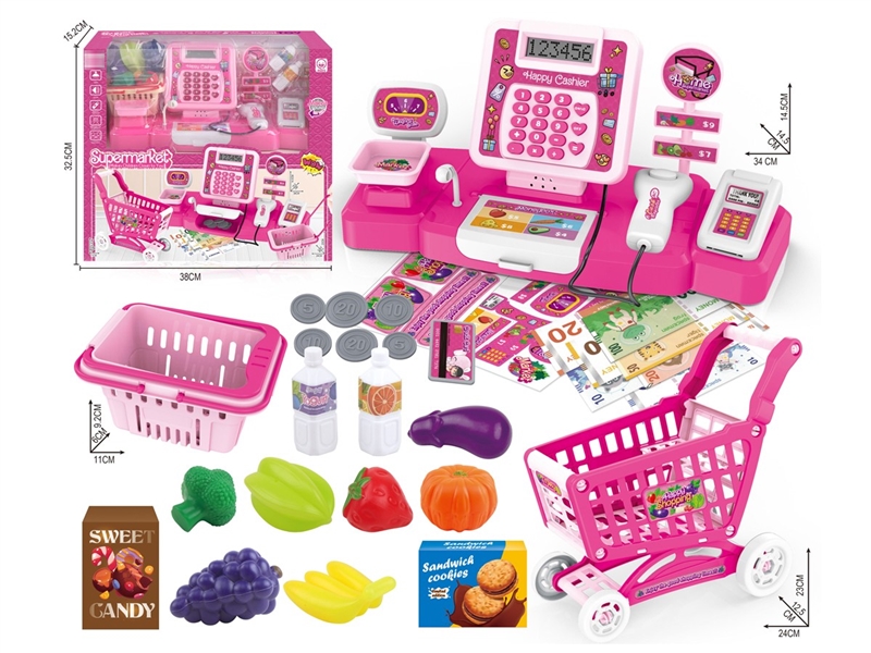 CASH REGISTER SET W/SOUND（NOT INCLUDED BATTERY） - HP1240009