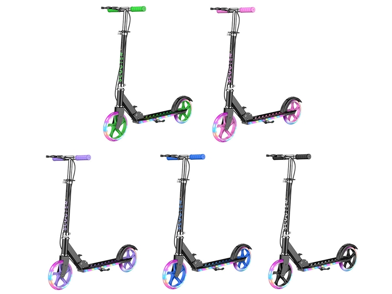 SCOOTER W/LIGHT,5COLOURS - HP1240512
