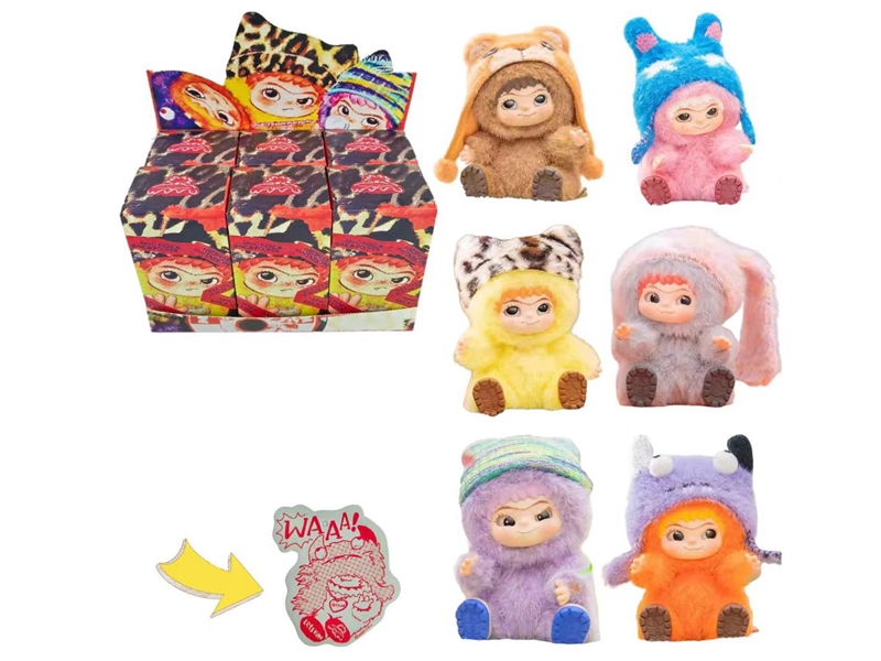 VINYL TOYS , 6PCS/DISPLAY BOX - HP1240661