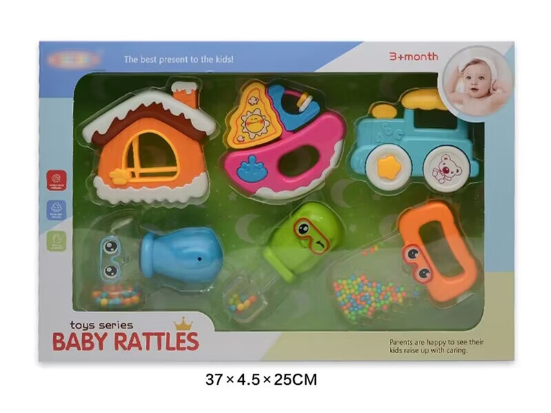 BABY RATTLE 6PCS - HP1240795