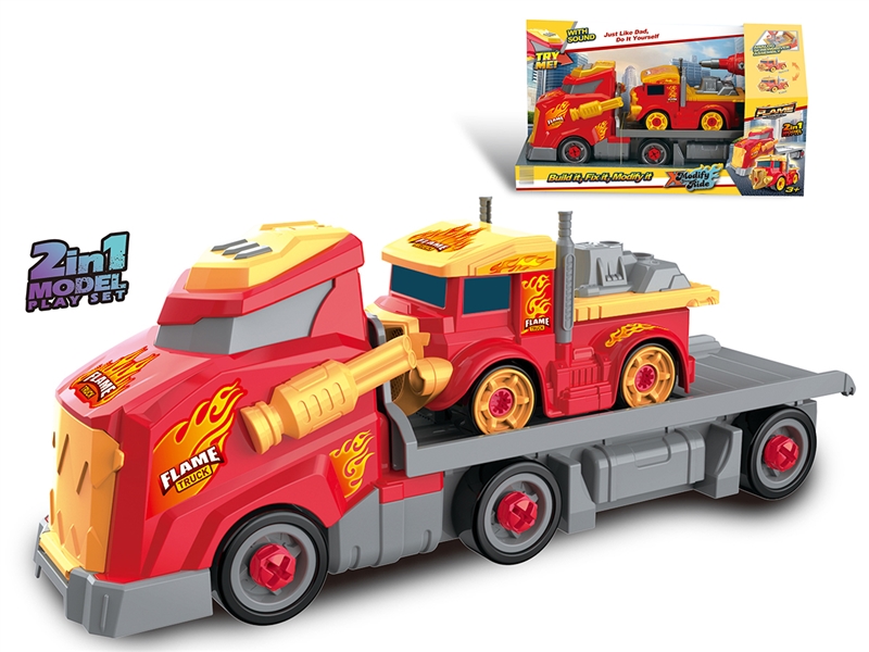 FREE WAY DISASSEMBLE TRUCK SET W/SOUND - HP1240891