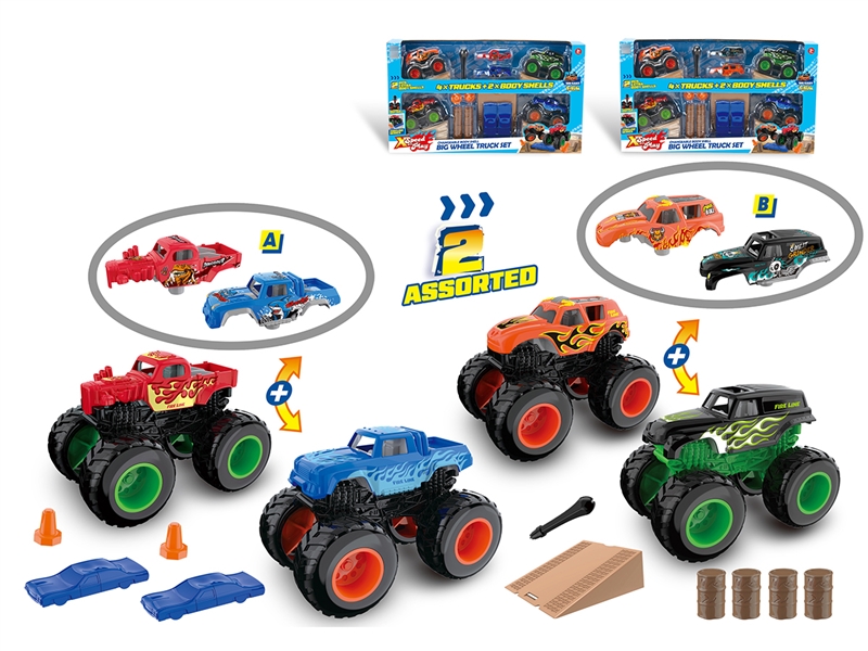FREE WAY CAR SET,2ASST - HP1240896