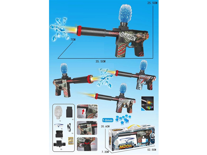 B/O WATER BULLET GUN W/LIGHT - HP1241173