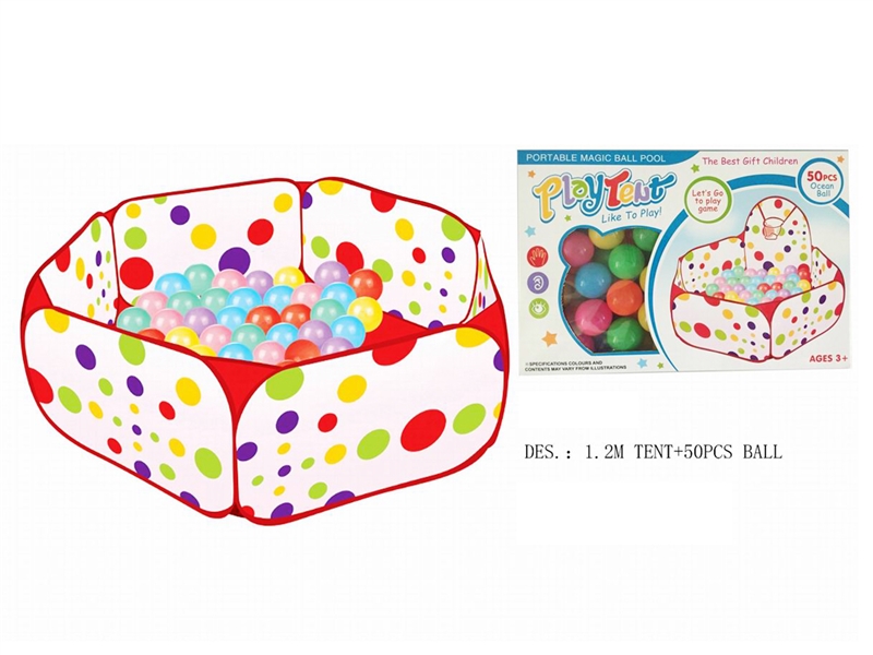 TENT W/BALL 50PCS - HP1241374