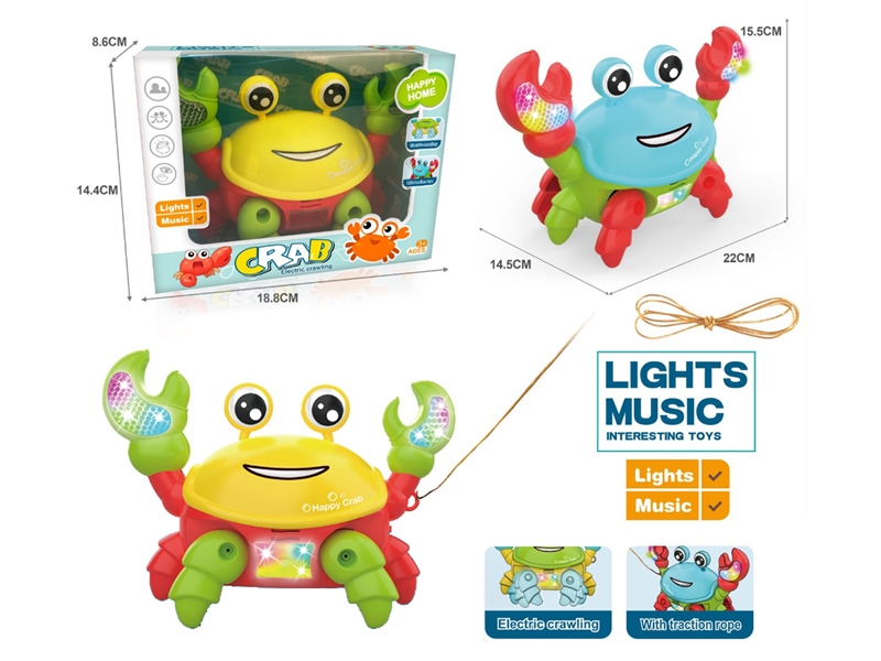 B/O CRAB W/LIGHT & MUSIC - HP1241468