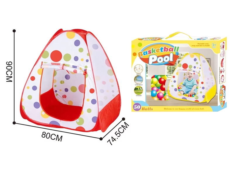TENT W/BALL 50PCS - HP1241505