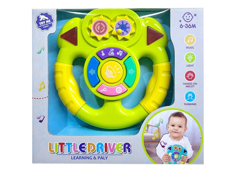 STEERING WHEEL W/LIGHT & MUSIC - HP1241614