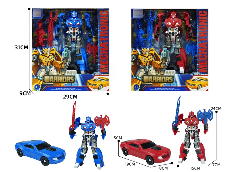 DEFORMATION CAR RED/BLUE - HP1241844