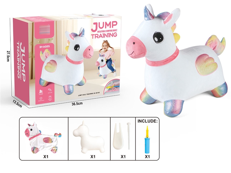 INFLATABLE JUMPING UNICORN - HP1241845