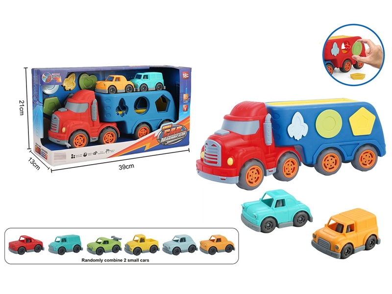 FREE WAY TRUCK W/2PCS FREE WAY CARS & LIGHT & MUSIC - HP1241886