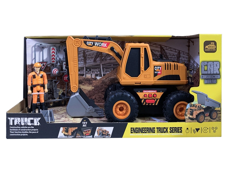 FRICTION CONSTRUCTION TRUCK  W/ACCESSORIES - HP1241923