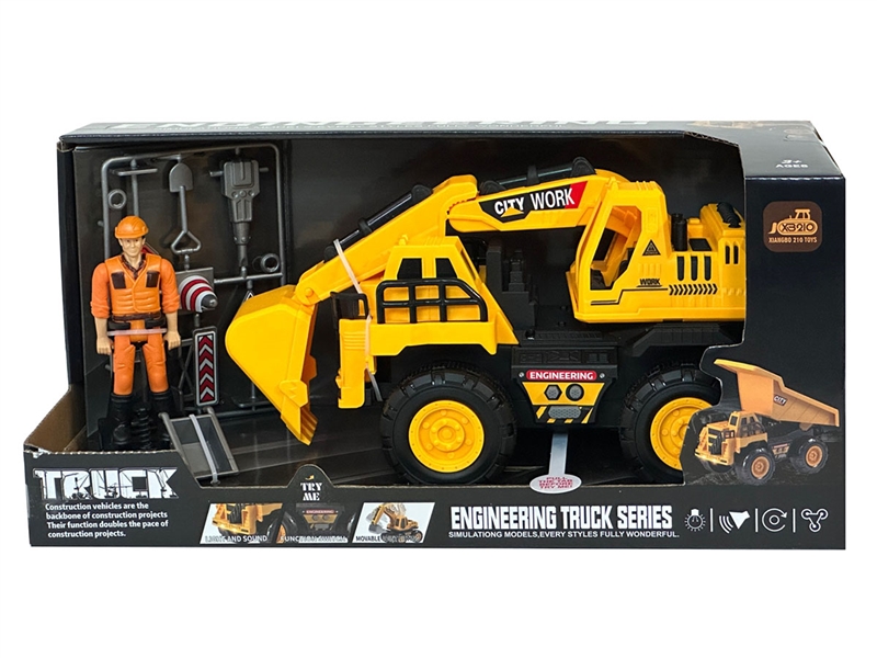 FRICTION CONSTRUCTION TRUCK  W/ACCESSORIES - HP1241927