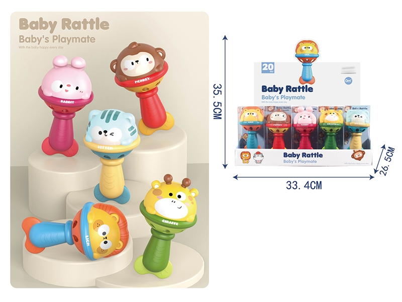 BABY RATTLE,20PCS/DISPLAY BOX - HP1242222