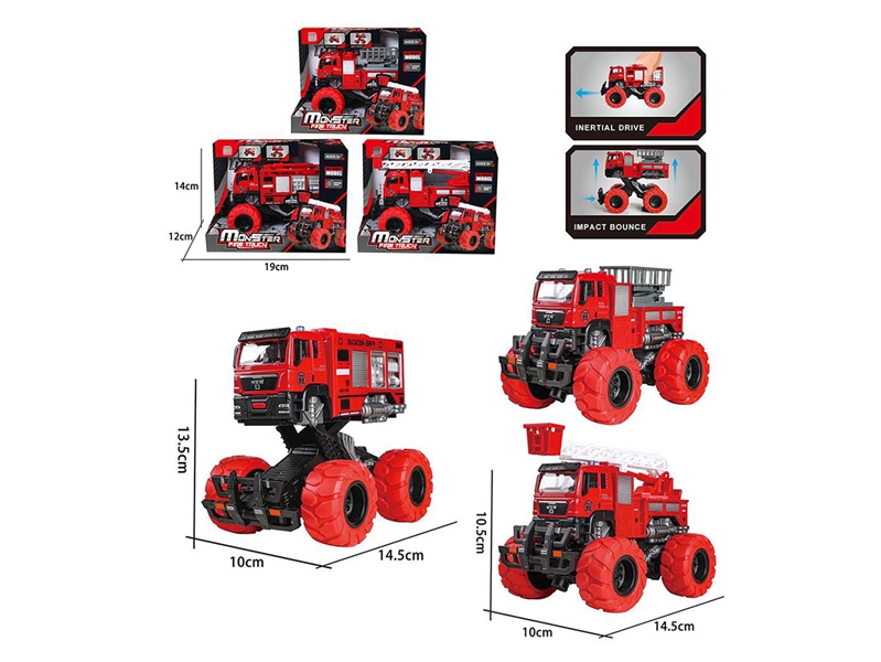 FRICTION DIE-CAST TRUCK - HP1242448