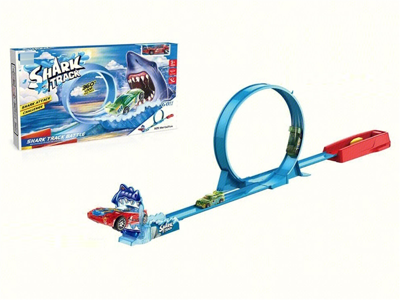 CATAPULT RAIL SHARK W/DIE-CAST CAR - HP1242491