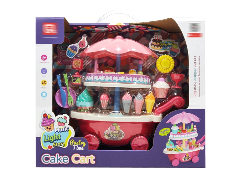 CAKE CAR W/LIGHT & MUSIC - HP1242598