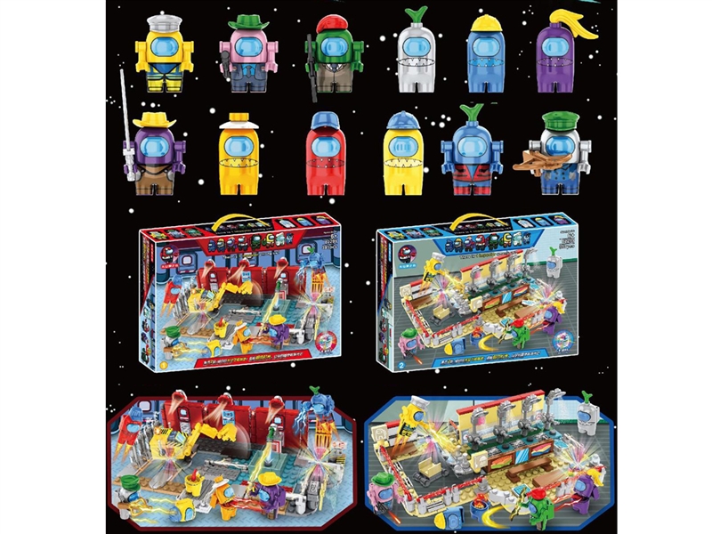 BUILDING BLOCKS 395-397PCS - HP1242603