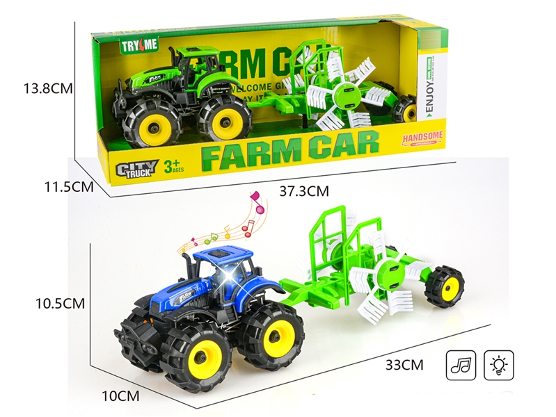 FRICTION TRUCK W/LIGHT & MUSIC - HP1242904
