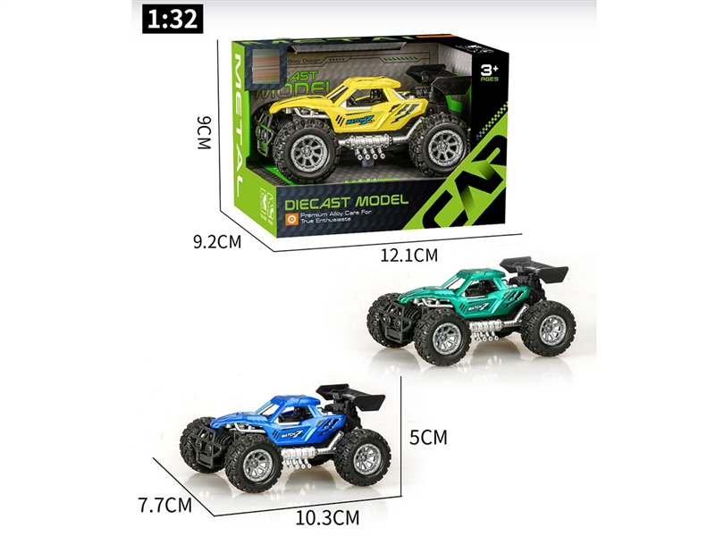 FRICTION DIE-CAST CAR,3COLOURS - HP1242925