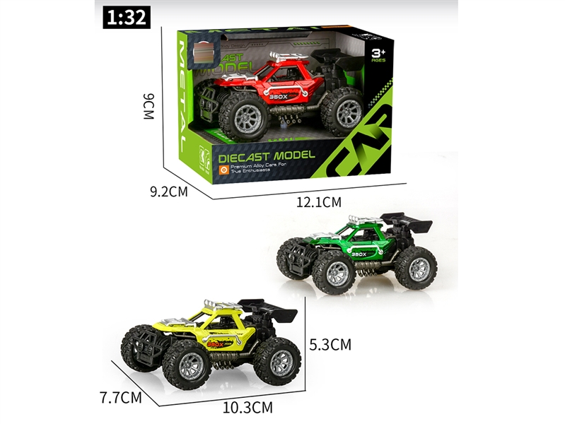 FRICTION DIE-CAST CAR,3COLOURS - HP1242927