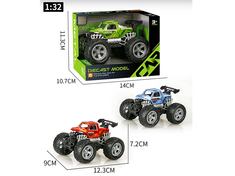 FRICTION DIE-CAST CAR,3COLOURS - HP1242930