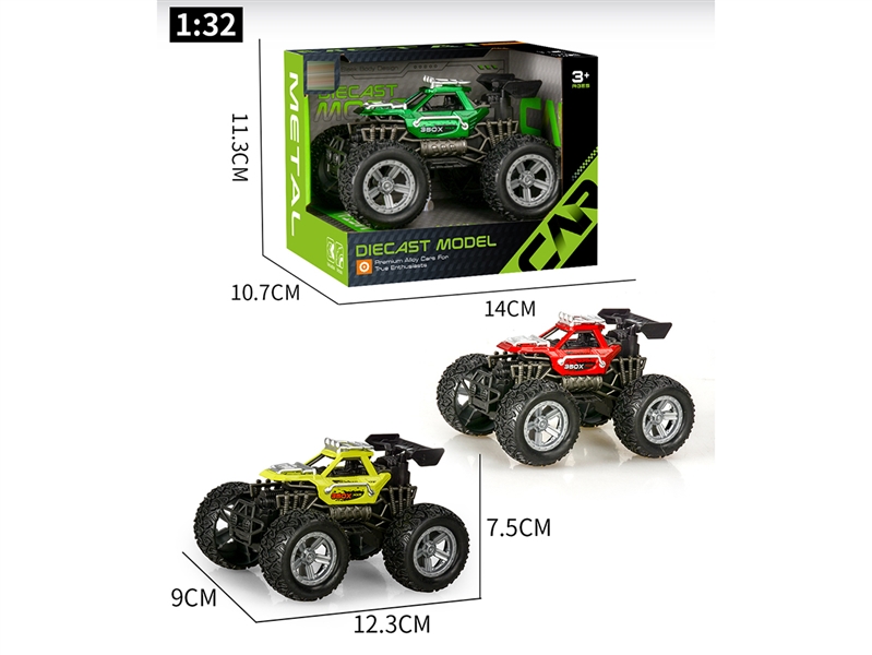 FRICTION DIE-CAST CAR,3COLOURS - HP1242931