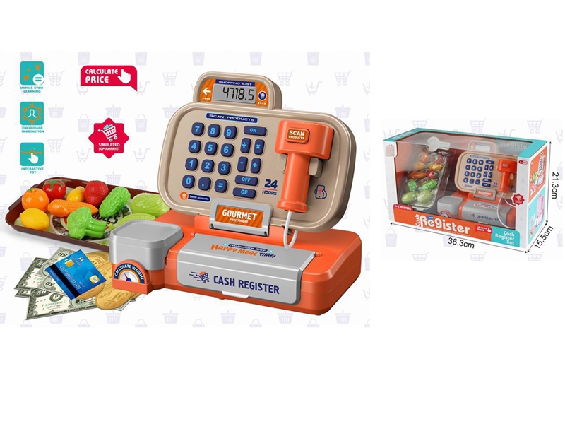 CASH REGISTER SET W/LIGHT & SOUND - HP1242956