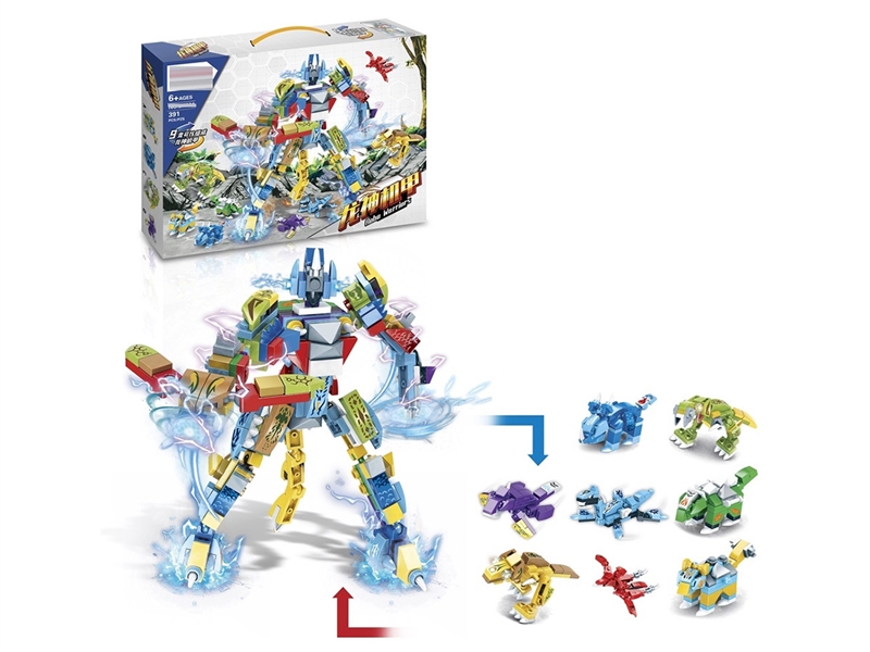 BUILDING BLOCKS 391PCS - HP1242959