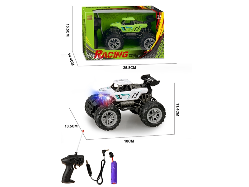 1:22 4-CHANNEL R/C CAR W/LIHGT(INCLUDE BATTERY),2COLOURS - HP1243047
