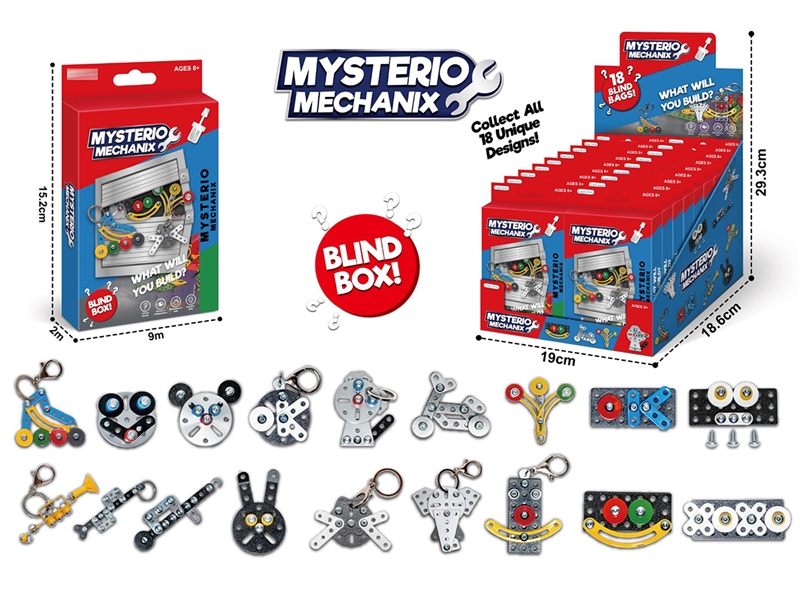 MECHANIX BLIND BOX,18PCS/DISPLAY BOX - HP1243206