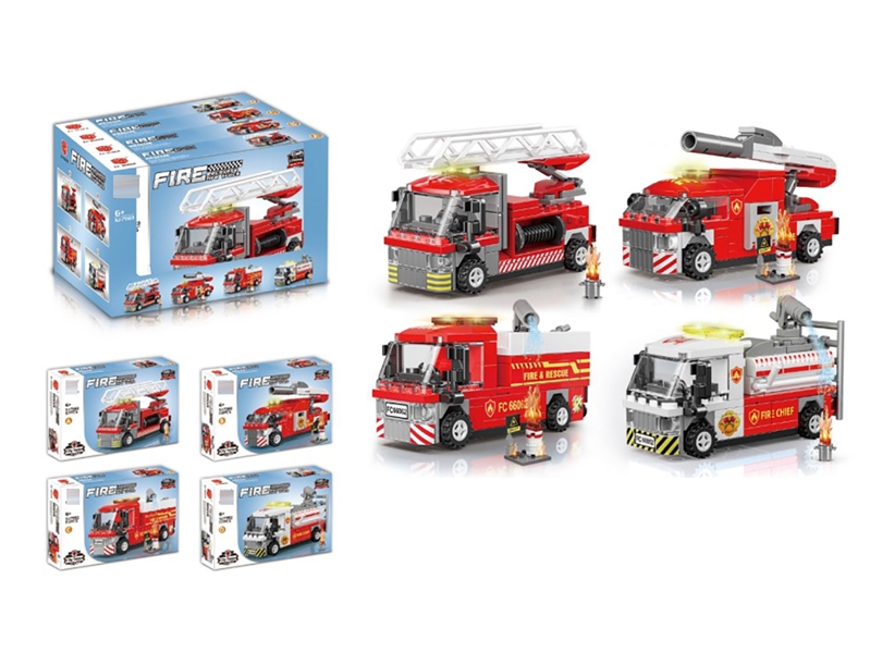 BUILIDING BLOCK,4PCS/DISPLAY BOX - HP1243216