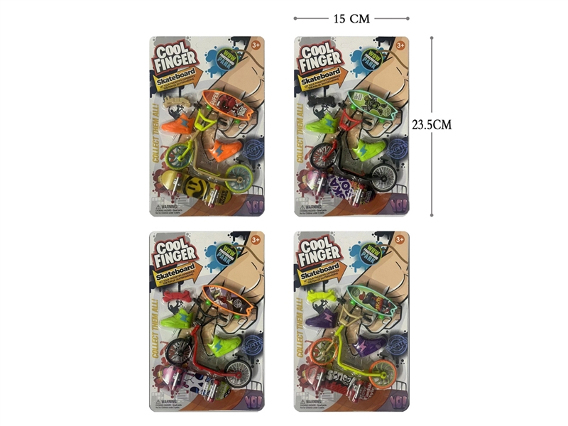 FINGER SKATE BOARD,4ASST - HP1243262