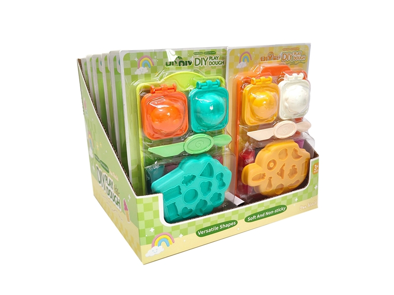 PLAY DOUGH SET,12PCS/DISPLAY BOX - HP1243302