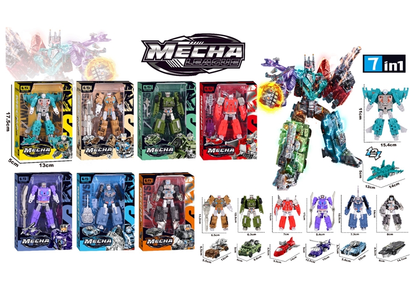 DEFORMATION ROBOTS,7COLOUR - HP1243315