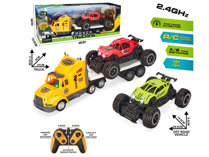 2 IN 1 R/C TRUCK (NOT INCLUDE BATTERY) - HP1243567