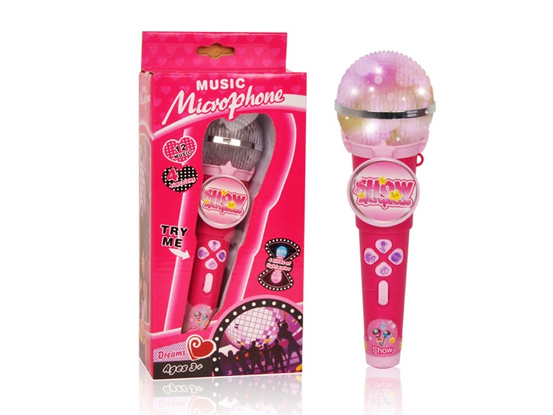 MICROPHONE W/LIGHT & MUSIC - HP1243686