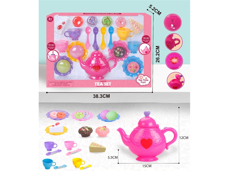 TEA SET W/LIGHT & MUSIC（INCLUDED BATTERY） - HP1243891