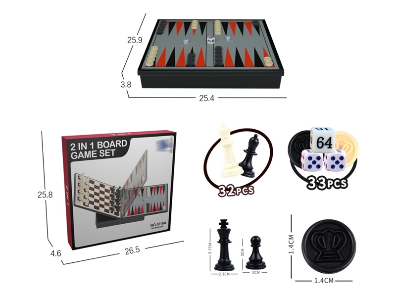 2 IN 1 CHESS - HP1243895