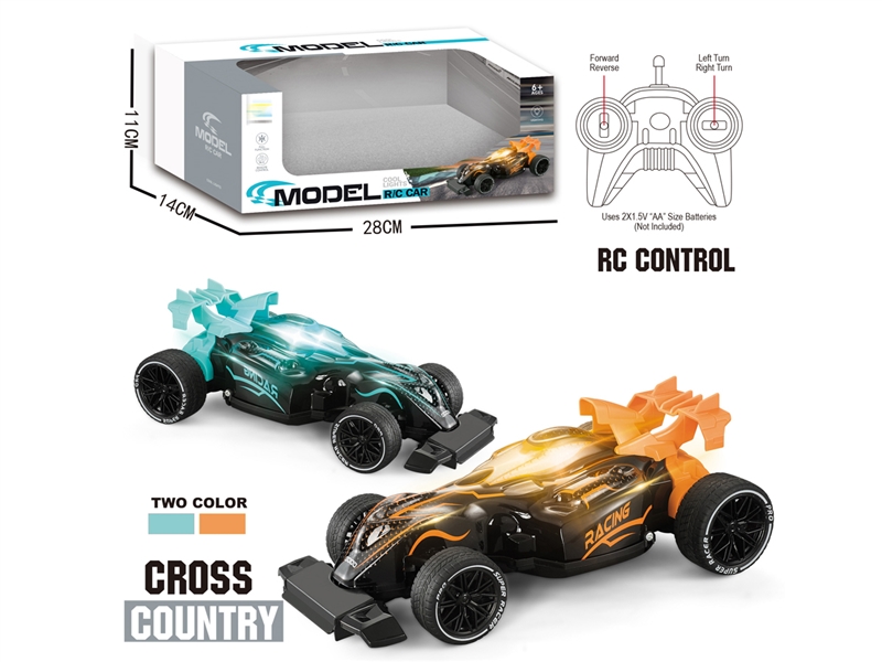 4-CHANNE R/C CAR W/LIGHT（NOT INCLUDED BATTERY） - HP1243955