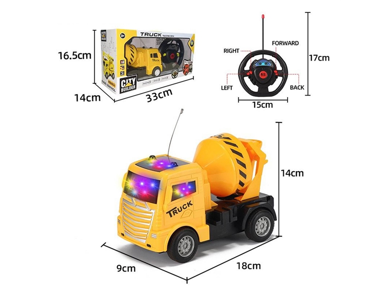 4-CHANNE R/C CAR W/LIGHT（NOT INCLUDED BATTERY） - HP1244056