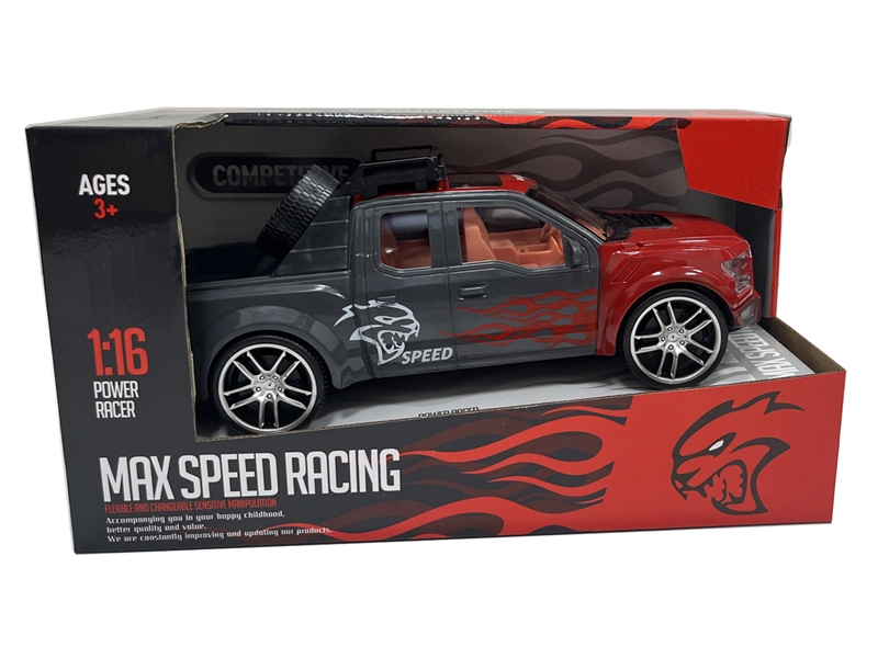 FRICTION CAR,RED/BLUE - HP1244146