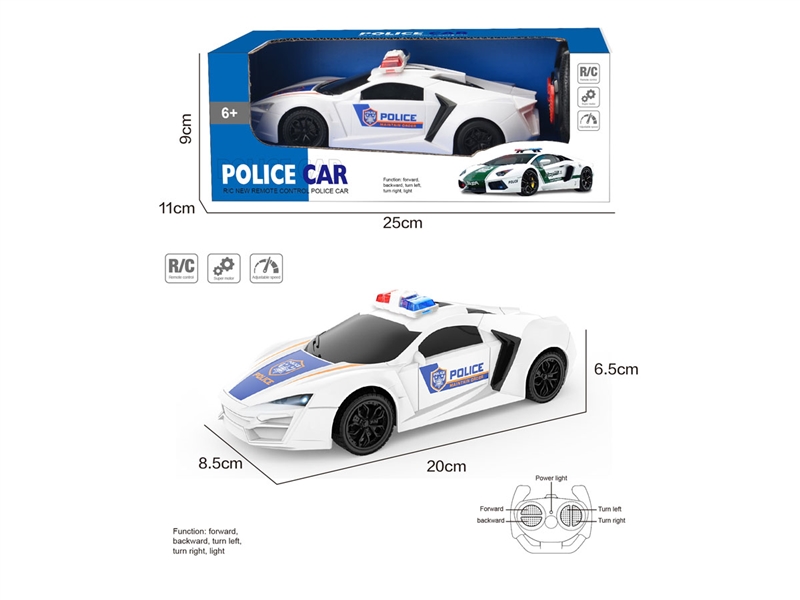 4 FUNCTION R/C CAR W/LIGHT(NOT INCLUDE BATTERY) - HP1244852