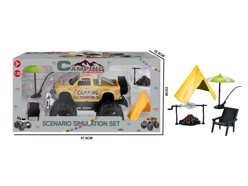 FRICTION RECREATIONAL VEHICLE W/LIGHT - HP1245006